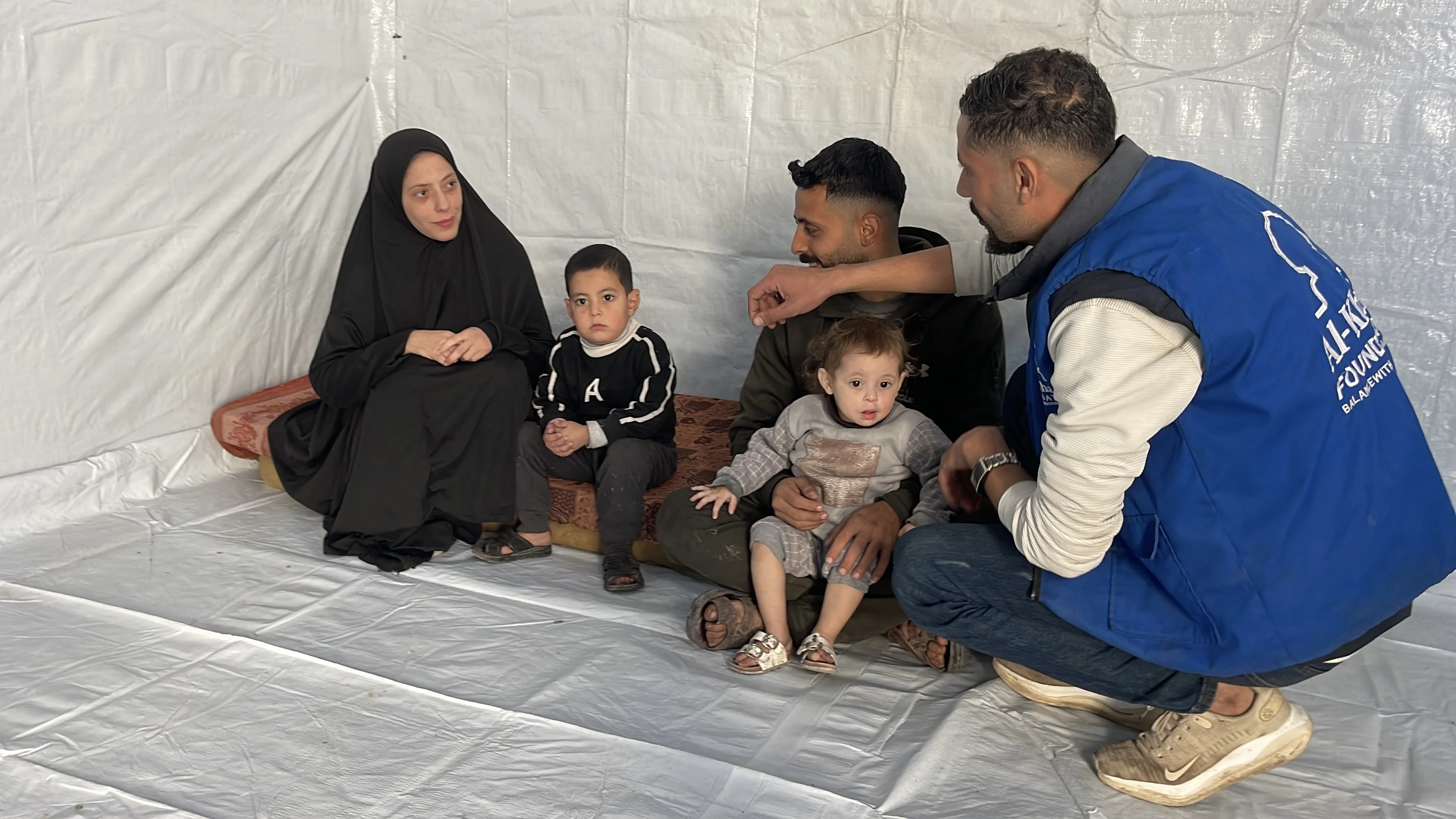 From Tarpaulin to Tranquility.. How a Home in Gaza Came to Embrace Its Family Again Before Ramadan