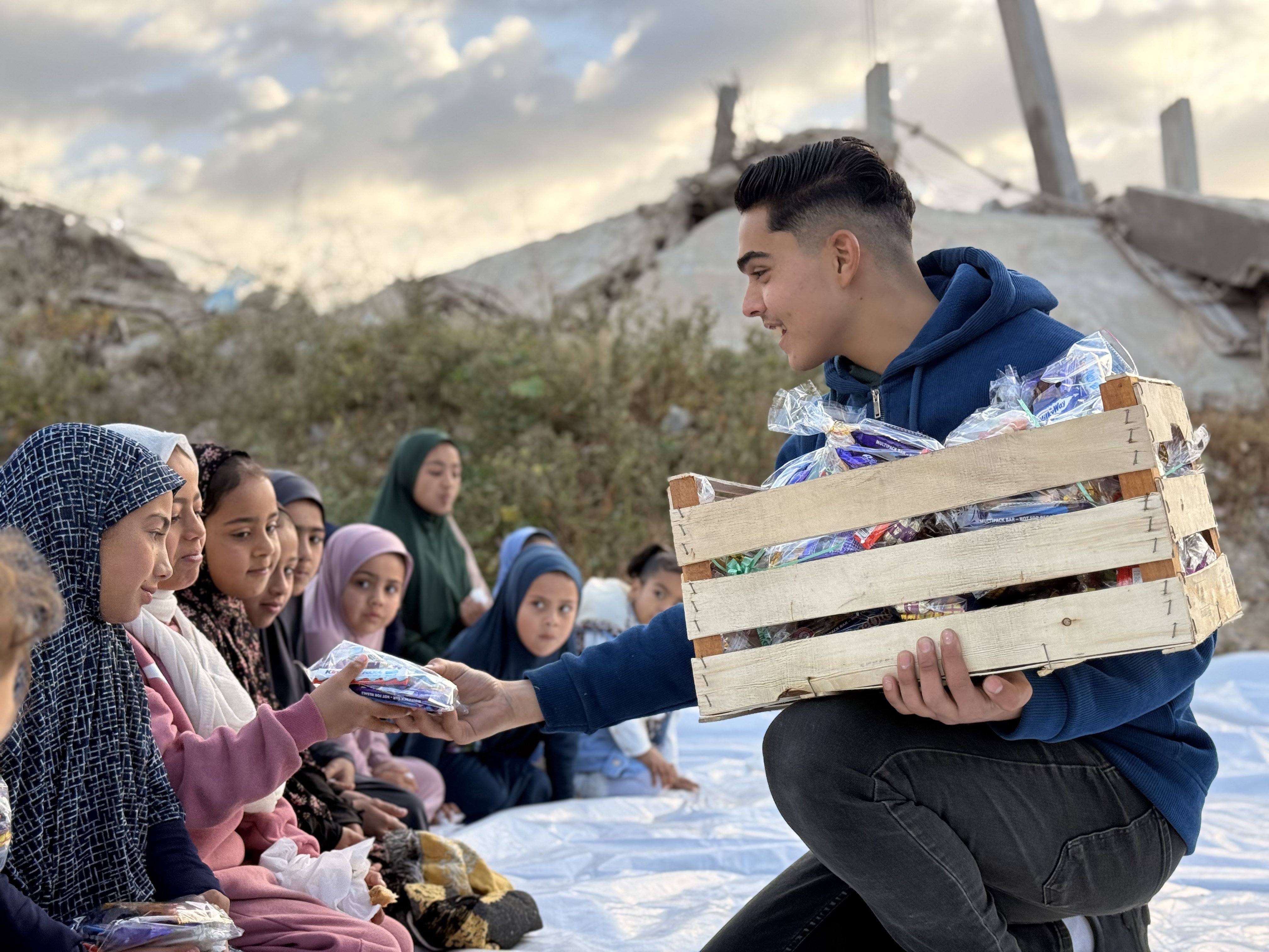 سابقنا الزمن لنزرع الفرح في قلوب الناس مع دخول العيد